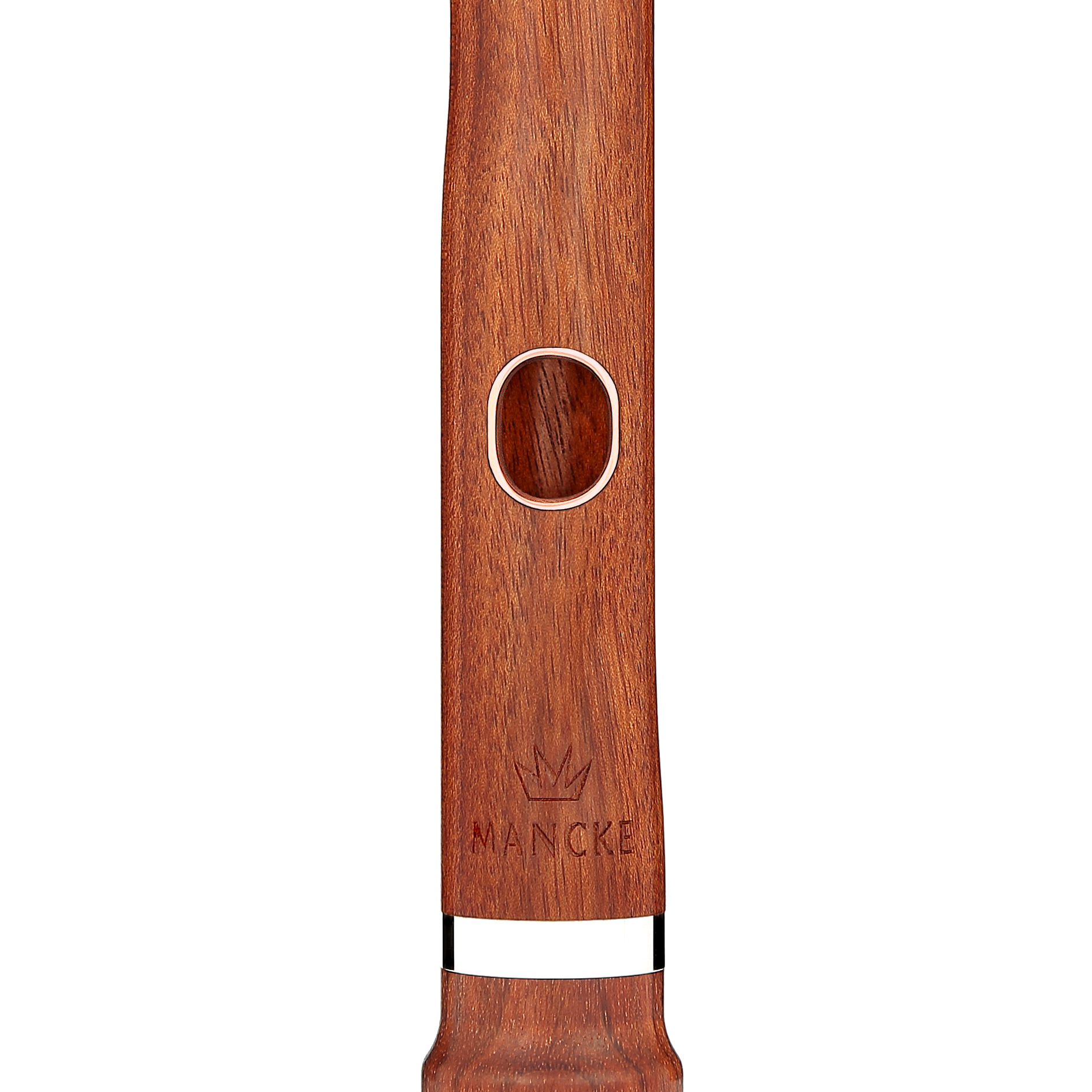 Mancke Piccolo Headjoint with 14K Gold Riser - Wave Crest style - New