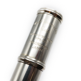 Muramatsu GX #102583 - Sterling silver tubing, offset G, C# trill key, B footjoint, heavy wall
