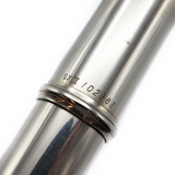 Muramatsu GX #102583 - Sterling silver tubing, offset G, C# trill key, B footjoint, heavy wall