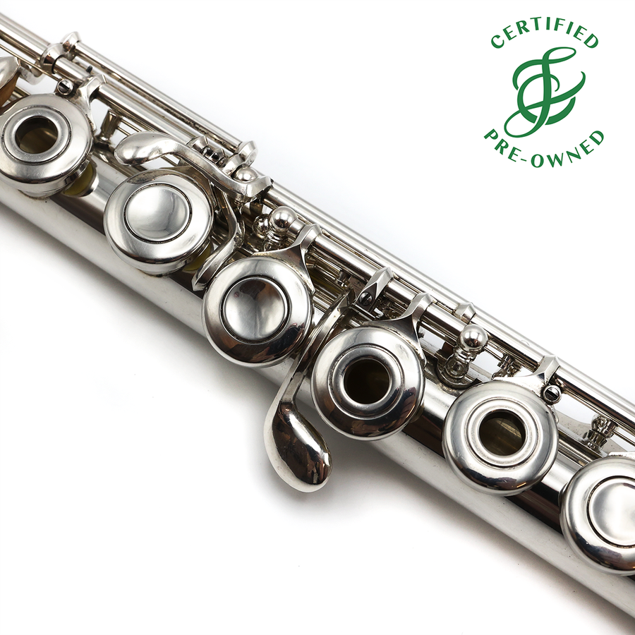 Muramatsu ST #24483 - Silver flute, offset G, split E mechanism, B footjoint