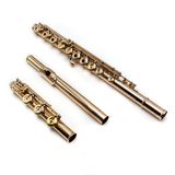 Muramatsu 14K #28674 - 14K Gold Tubing, Gold Clad Mechanism, Inline G, C# Trill Key, B Footjoint, Wave-Style Lip Plate