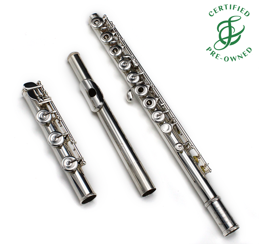 Muramatsu AD #34263 - Silver Flute, inline G, B footjoint