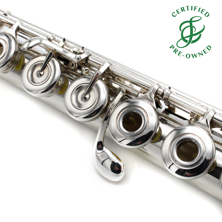 Muramatsu DN #41445 - Silver flute, inline G, D# roller, B footjoint