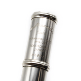 Muramatsu DS #85801 - Sterling Silver, Offset G, C# Trill Key, D# Roller, B Footjoint, Heavy Wall