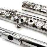 Muramatsu SR-PTP #92985 - Platinum-Clad Sterling Silver, Offset G, C# Trill Key, D# Roller, B Footjoint