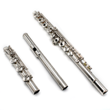 Muramatsu SR-PTP #92985 - Platinum-Clad Sterling Silver, Offset G, C# Trill Key, D# Roller, B Footjoint