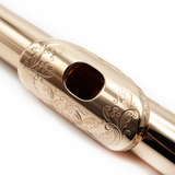 Muramatsu 14K #93155 - 14K Gold, Offset G, C# Trill Key, D# Roller, B Footjoint, Engraved Lip Plate