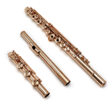 Muramatsu 14K #99062 - 14K gold tubing, 9K gold mechanism, offset G, C# trill key, D# roller, B footjoint