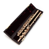 Muramatsu 14K #99062 - 14K gold tubing, 9K gold mechanism, offset G, C# trill key, D# roller, B footjoint
