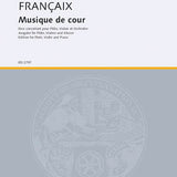 Musique du Cour (Flöte, Violine und Orchester, Klavierauszug)