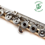 Nagahara Standard Model Flute #1144 - 14K gold body, inline G, split E mechanism, C# trill key, B footjoint, 18K gold headjoint with platinum riser