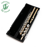 Nagahara Standard Model Flute #1144 - 14K gold body, inline G, split E mechanism, C# trill key, B footjoint, 18K gold headjoint with platinum riser