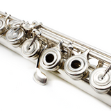 Nagahara Handmade Flute #248 - 950 Silver, Offset G, High E Facilitator, C# Trill Key, B Footjoint, 14K Gold Lip Plate, Platinum Nagahara Extended Riser