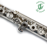 Nagahara Flute #252 - 950 silver, offset G, split E mechanism, C# trill key, B footjoint, 14K gold riser