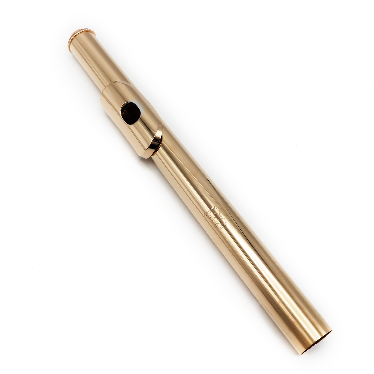 Nagahara Headjoint #U-A36-003 - 18K Gold, Platinum Nagahara Extended Riser