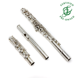 Pearl Flute Model 695 #15797 - Sterling silver headjoint, offset G, split E mechanism, B footjoint