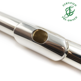 Pearl Flute Model 695 #15797 - Sterling silver headjoint, offset G, split E mechanism, B footjoint