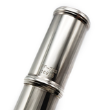 Pearl Elegante 795 #16925 - Tubo de plata esterlina, Sol desplazado, mecanismo de Mi dividido, pata de Si