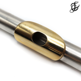 Pearl 665 #17398 - Silver headjoint, offset G, split E mechanism, C# trill key, D# roller, B footjoint, 10K gold lip plate