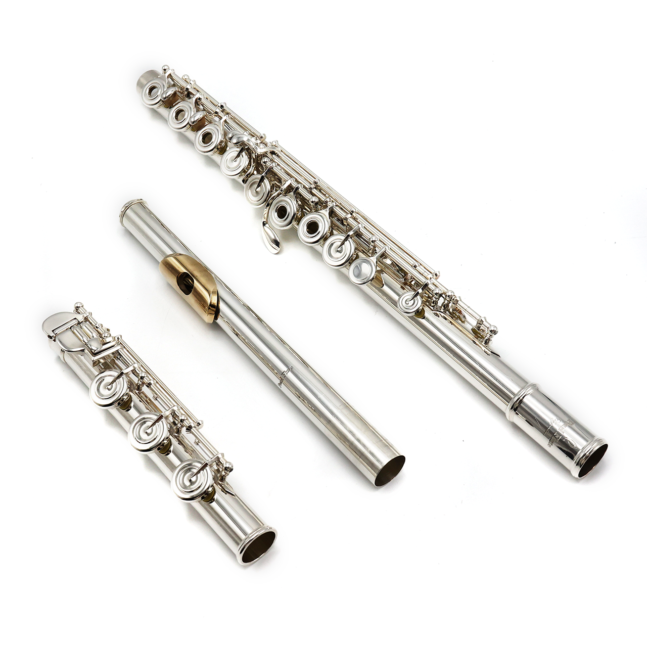 Pearl Elegante 795 Vigore #18621 - Sterling Silver Tubing, Offset G, Split E Mechanism, C# Trill Key, D# Roller, B Footjoint, 3K Gold Lip Plate