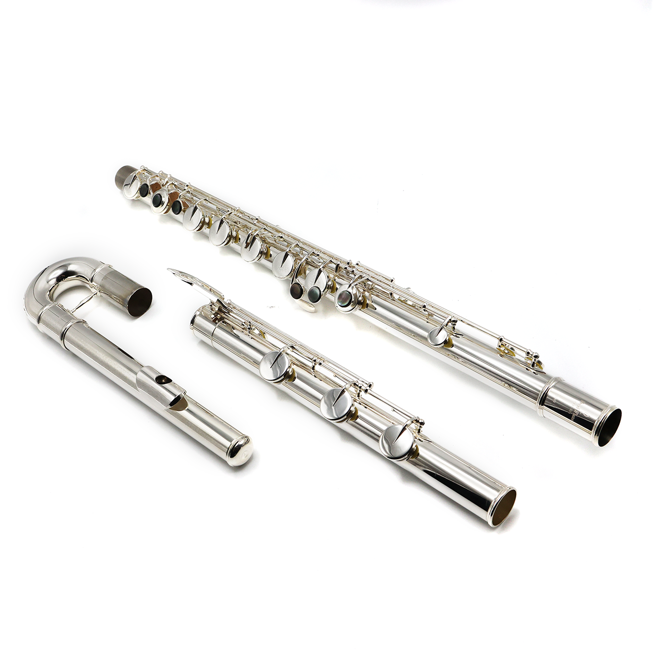 Pearl Bass 305BE #2299 - Silver Plated, Split E Mechanism, B Footjoint