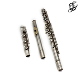 Pearl 765 Vigore #6267 - Sterling silver tubing, offset G, split E mechanism, C# trill key, D# roller, 3K gold lip plate