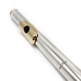 Pearl Headjoint #U-J35-002 - Sterling Silver, 3K Gold Lip Plate