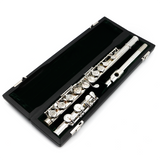 Pearl 505E Flute #168219 - Silver Plated, Offset G, Split E Mechanism, Closed Hole Keys, C Footjoint