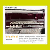 Pearl Beginner Flute Model 200 - New