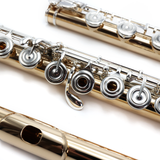 Pearl Flute Model 9810 #29062 - 10K gold tubing, Offset G, C# trill key, B footjoint