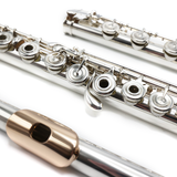 Powell Custom #13946 - Sterling Silver, Offset G, C# Trill Key, B Footjoint, 14K Gold Lip Plate and Riser