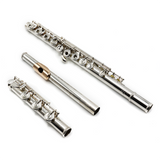 Powell Custom #13946 - Sterling Silver, Offset G, C# Trill Key, B Footjoint, 14K Gold Lip Plate and Riser