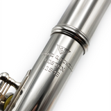 Powell Custom #13946 - Sterling Silver, Offset G, C# Trill Key, B Footjoint, 14K Gold Lip Plate and Riser