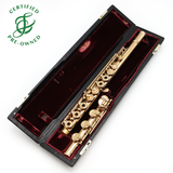 Powell Custom #14182 - 14K gold flute, inline G, C# trill key, D# roller, B footjoint, no headjoint