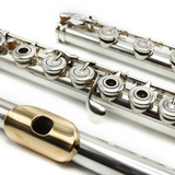 Powell Custom Flute #1593 - Sterling Silver, Inline G, B Footjoint, Thin Wall, Gold Embouchure