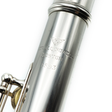 Powell Custom Flute #1593 - Sterling Silver, Inline G, B Footjoint, Thin Wall, Gold Embouchure