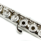 Powell Custom Flute #1593 - Sterling Silver, Inline G, B Footjoint, Thin Wall, Gold Embouchure