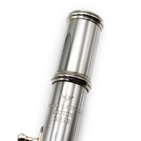 Powell Custom #16292 - Serling silver, inline G, C# trill key, B footjoint, 14K Aurumite Headjoint