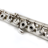 Powell Custom #16292 - Serling silver, inline G, C# trill key, B footjoint, 14K Aurumite Headjoint
