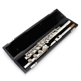 Powell Custom #16292 - Serling silver, inline G, C# trill key, B footjoint, 14K Aurumite Headjoint