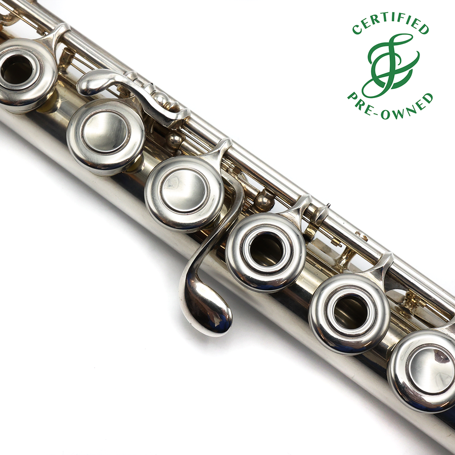 Powell Custom #1636 - Silver flute, drawn tone holes, Inline G, B footjoint