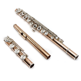Verne Q. Powell Handmade Custom Flute in 9K Rose Gold #16633 - Offset G, split E mechanism, C# trill key, D# roller - Demo Model