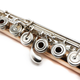 Verne Q. Powell Handmade Custom Flute in 9K Rose Gold #16633 - Offset G, split E mechanism, C# trill key, D# roller - Demo Model