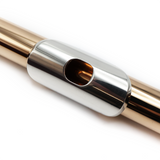 Cabeza Powell n.° 2470: oro de 9 quilates y placa de labio de plata esterlina