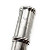 Powell Custom #2985 - Sterling Silver, Inline G, B Footjoint, Thin Wall