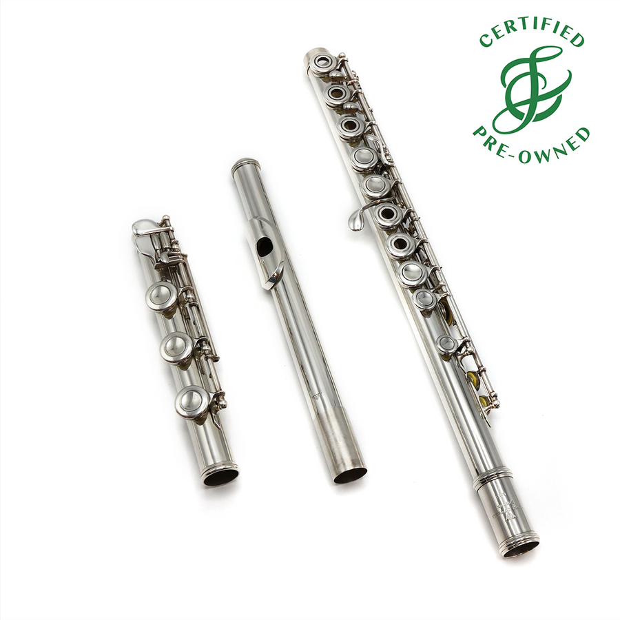 Powell Custom #4053 - Silver flute, inline G, B footjoint