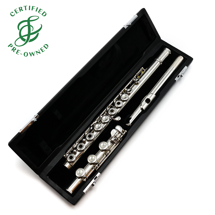 Powell Custom #4053 - Silver flute, inline G, B footjoint