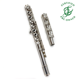 Powell Custom #4269 - Sterling silver, inline G, high G# facilitator, C# trill key, D# roller, B footjoint, no headjoint