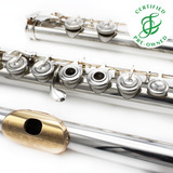 Powell Custom #5700 - Silver flute, inline G, D# roller, B footjoint, gold lip plate and riser