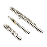Powell Custom Flute #8747 - Sterling Silver, Inline G, Split E Mechanism, C# Trill Key, B Footjoint, Gold Lip Plate and Riser